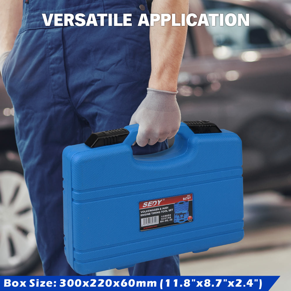 engine timing tool kit for VW Audi 2.0T camshaft locking tool BPG BPY BWT tensioner tool set with case