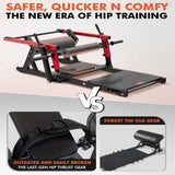 plate loaded leg extension and curl machine with adjustable footplate backrest hip thrust function home gym lower body workout equipment
