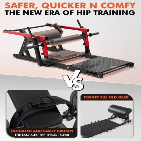 plate loaded leg extension and curl machine with adjustable footplate backrest hip thrust function home gym lower body workout equipment