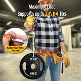 ELEAD 6-pack drill bit holder with quick release carabiner, 1/4 inch hex shank organisers for screwdriver and drill accessories