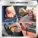 14 piece T handle hex key set CR-V steel metric SAE allen wrench ergonomic grip long arm hex key set for automotive repair