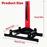 SEDY Car Tire & Wheel Cleaning Stand, Heavy Duty Wheel Wash Rack, 38×70×75cm Tire Cleaning Holder for Car Detailing