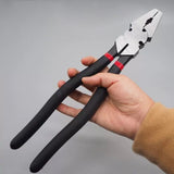 10 inch multi-function clamping pliers made of CR-V steel with non-slip grip and 29mm max jaw opening for wire and general repair work