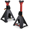 6-Ton car jack stand with double safety locking system, heavy-duty vehicle support, adjustable height