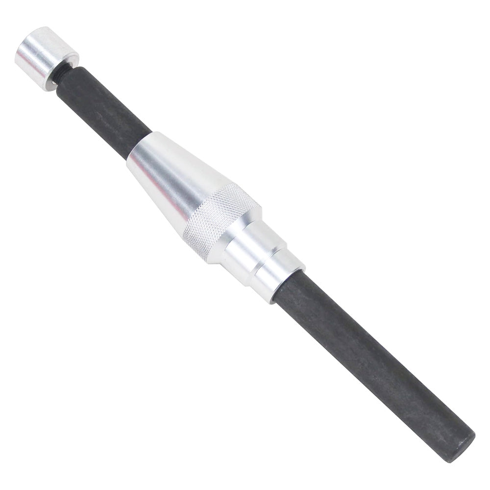 10-piece clutch alignment tool set for cars, includes metal adaptors and alignment shaft in red storage case for mechanics and workshops