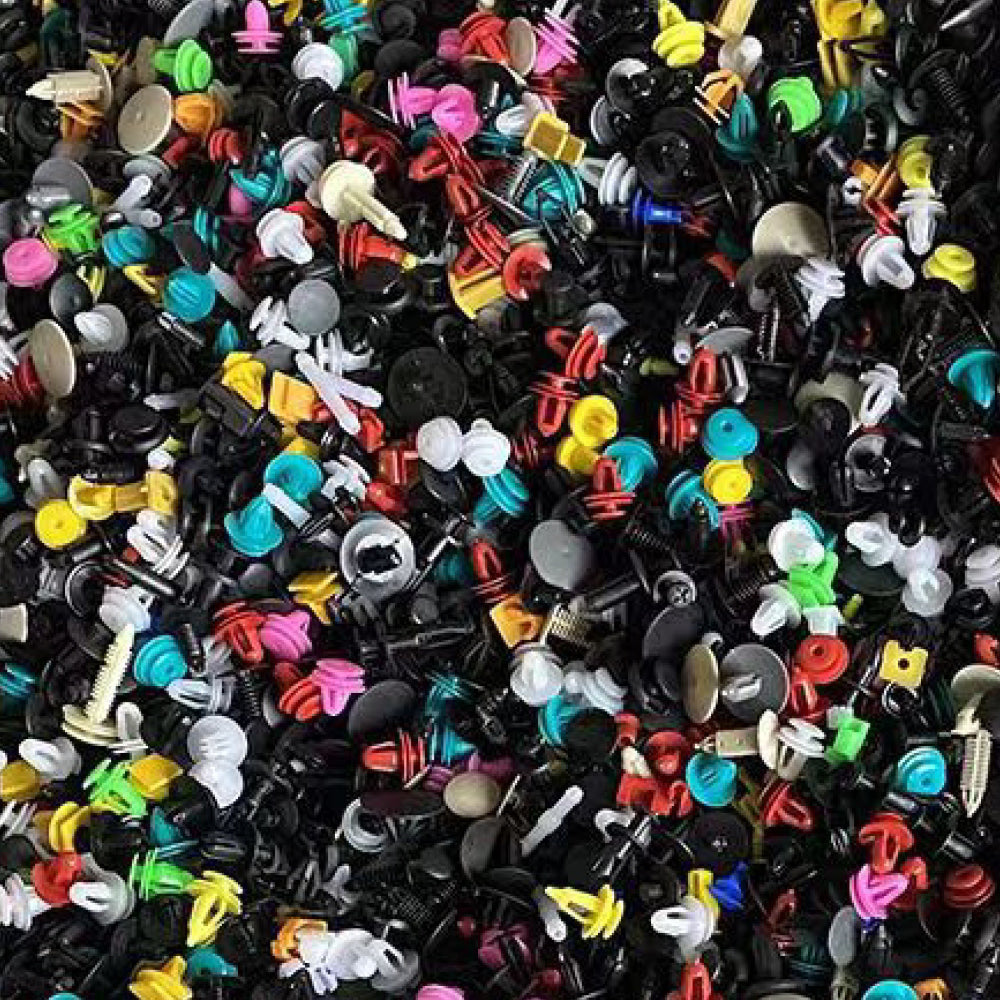 250PCS universal car fastener clips mixed set for bumpers, doors and interior trim repair in Australia