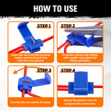 200-piece electrical connector kit with insulated crimp terminals and quick connectors for automotive and electrical wiring