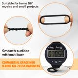 420 piece o ring assortment kit with 32 sizes nbr rubber sealing rings in double layer organizer case for automotive plumbing and diy repairs