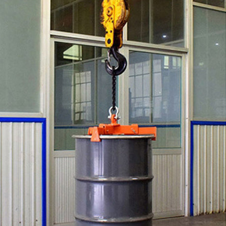 three jaw oil drum lifting clamp 750kg heavy duty steel barrel lifter for crane hoist forklift drum handling