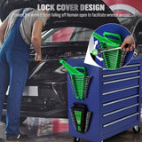 12-piece metric ratcheting combination wrench set with 72-tooth box end and magnetic storage holder