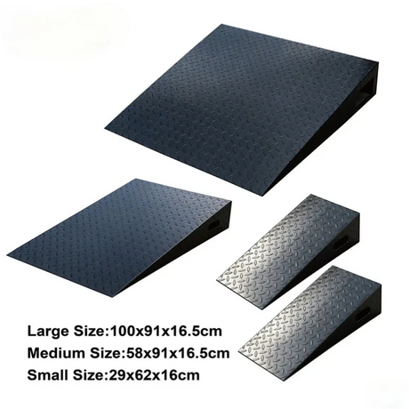 heavy duty metal vehicle ramp with 6000kg load capacity for cars SUVs trailers and workshop use