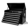 HORUSDY heavy-duty tool chest with 10 pull-out drawers and secure lock, 75kg load capacity