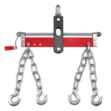 900kg engine leveler balancer with durable steel chains and adjustable hooks for shop crane hoists