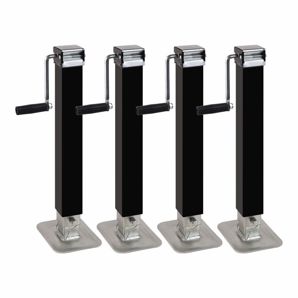HORUSDY 4-Piece 7000LBS Heavy Duty Trailer Jack Stand Set - Caravan Stabilizer Legs for Enhanced Load Support
