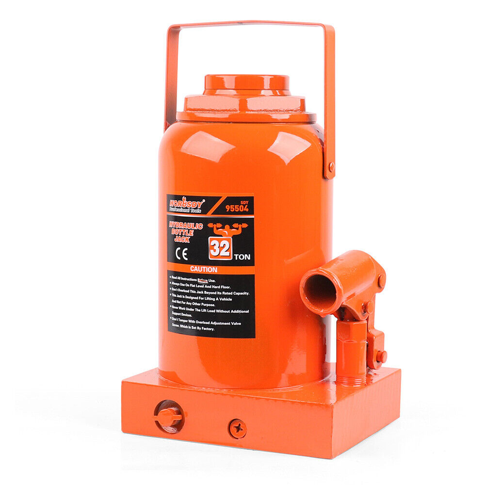 Heavy-Duty Hydraulic Bottle Jack - 10/12/20 Ton Capacity Car Lifts Jack with Safety Valve