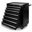Compact 7-Drawer Tool Storage Trolley with secure locking mechanism and smooth mobility casters for organized workshops