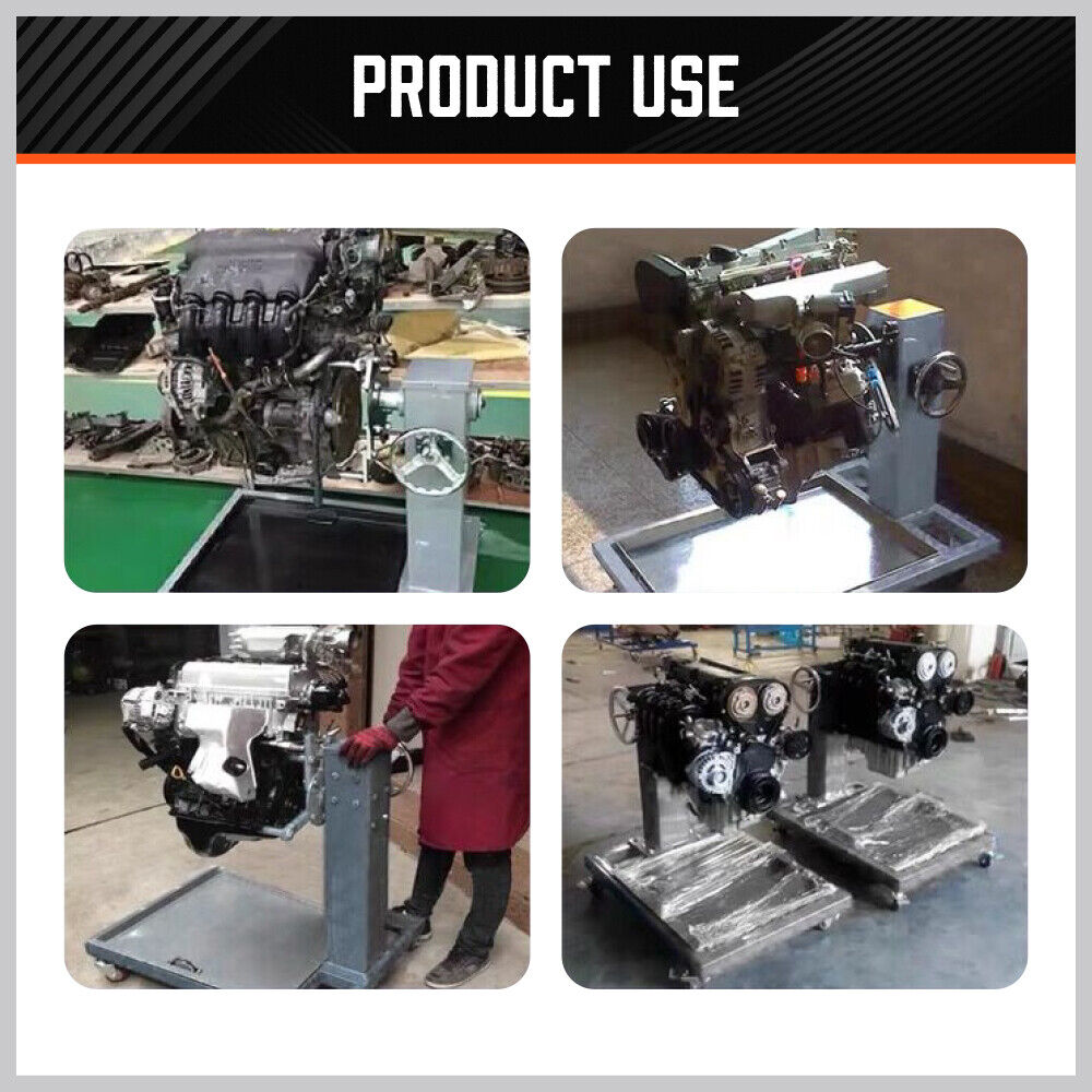 800kg Folding Engine Stand | Heavy Duty 360° Rotating Mount | Ideal fo ...