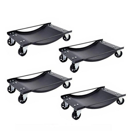 Set of 4 Heavy Duty Wheel Dolly for car and vehicle positioning