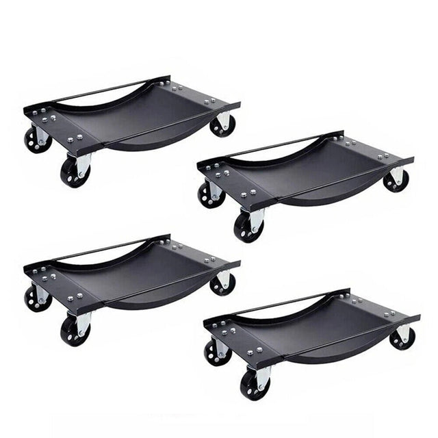Set of 4 Heavy Duty Wheel Dolly for car and vehicle positioning