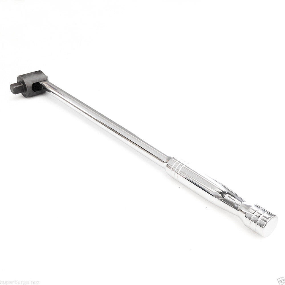 Durable Alloy Steel Breaker Bar Wrench in Sizes 15", 18", 24", 38" with Flex Tang and Ergonomic Handle