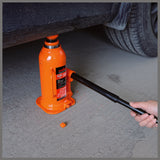 HORUSDY 8-Ton Hydraulic Bottle Jack, Steel Lifting Saddle, 228cm-458cm Height, AS/NZS 2693:2007 Compliant, for Secure Heavy-Duty Lifting