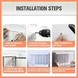 HORUSDY Rice Cereal Dispenser 10/12KG Grain Container Auto Dry Food Storage Box