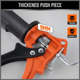 HORUSDY 9-Inch Heavy Duty Caulking Gun, Metal Barrel, 360-Degree Rotating Handle for Precision Sealing