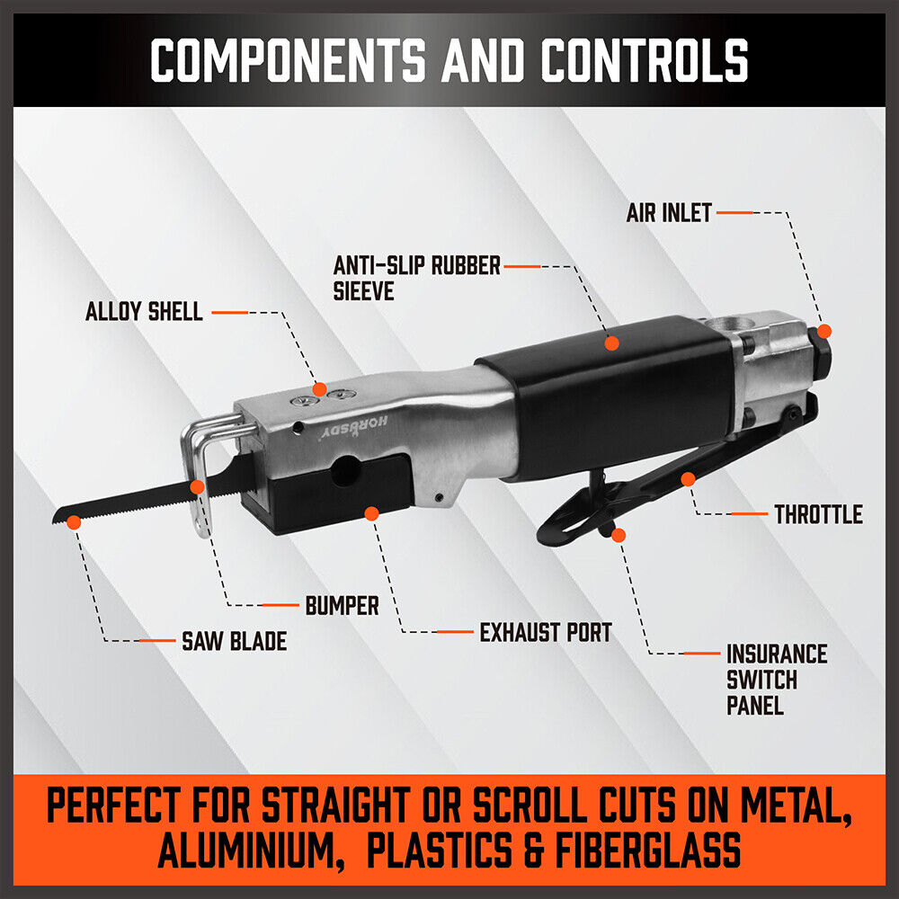 Pneumatic Reciprocating Hack Saw Air Cut Off Tool