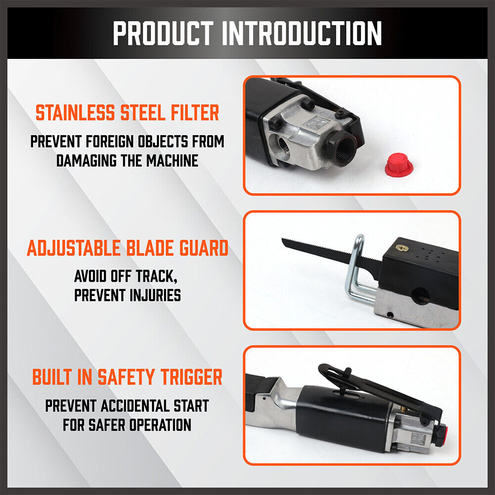 Pneumatic Reciprocating Hack Saw Air Cut Off Tool