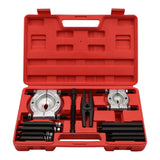 12-Piece Bearing Splitter and Gear Puller Tool Set for Smooth Removal of Bearings, Pulleys, and Steering Wheels