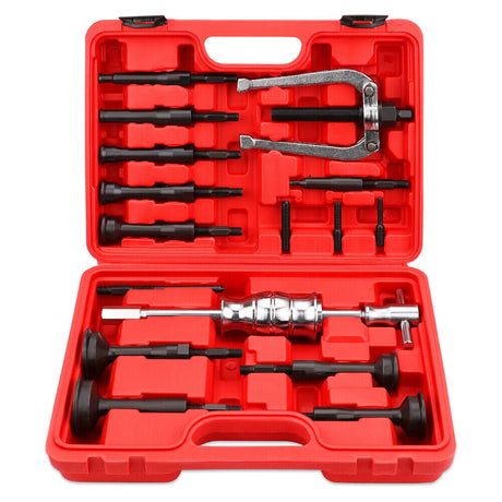 SEDY 16Pcs Bearing Puller Set with Slide Hammer and Collets