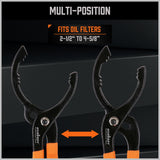 PVC Pipe Plier with Slip Joint and Long Handle