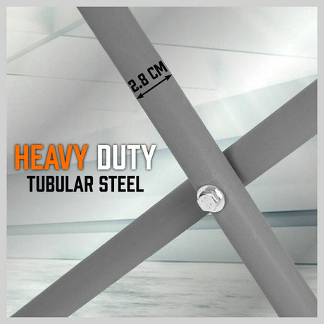 Versatile Adjustable Auto Panel Stand - Ideal for Car Repairs, Features Powdercoated Steel Frame and Padded Foam Top