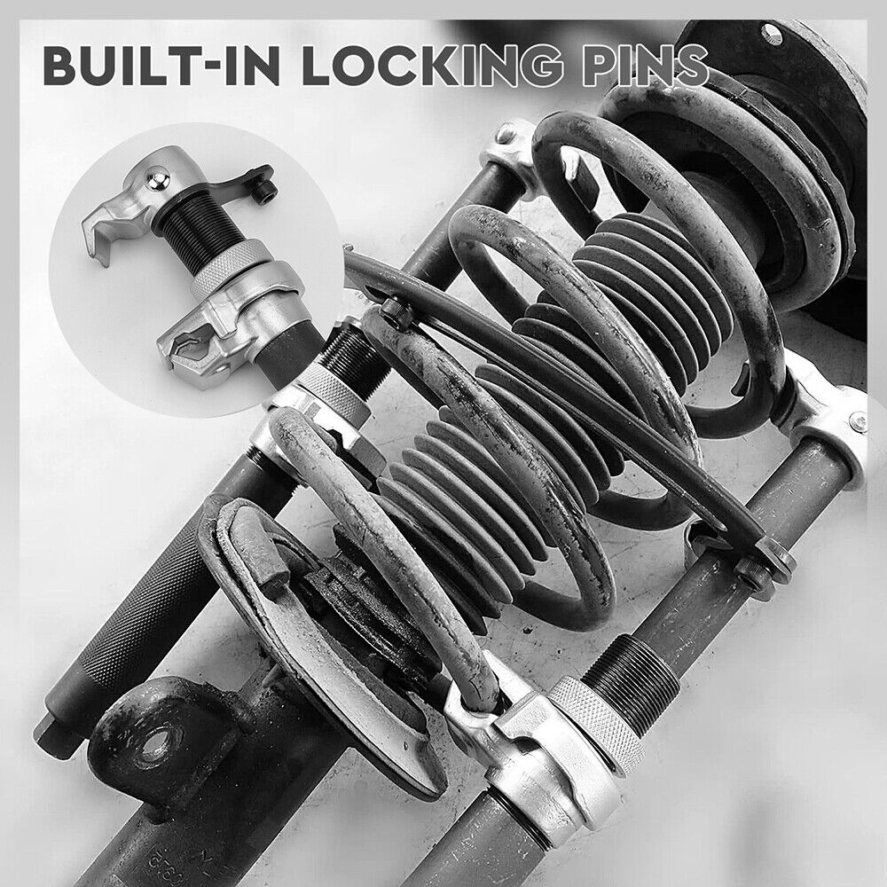 Heavy-Duty SEDY Coil Spring Compressor Set for Automotive Suspension Repairs