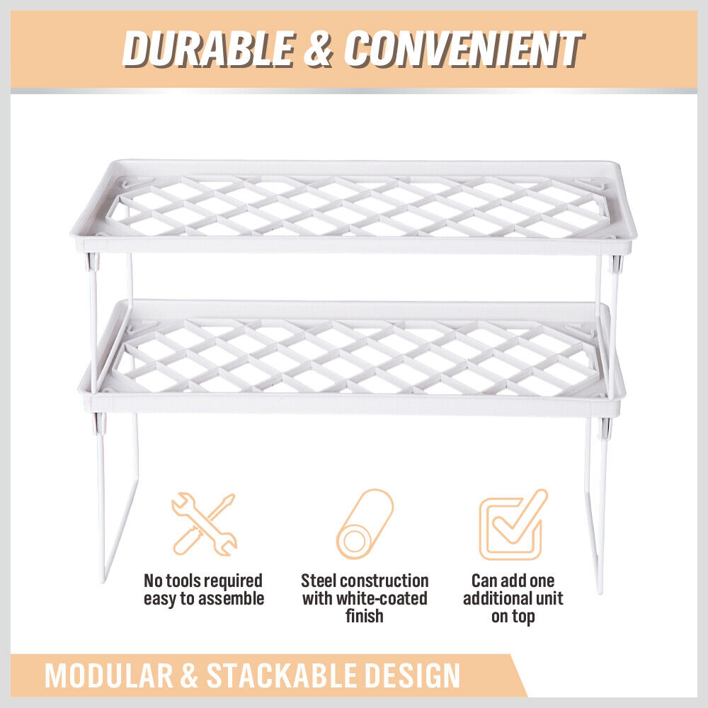 Stacking Stand for Kitchen Pantry Organization