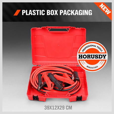 Reliable 1200A Jumper Leads with Surge Protection and Intelli-Check for 4-8-cylinder vehicles.