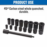 SEDY 17Pc Clutch Alignment Tool Kit with various pilot bearing and clutch plate adaptors