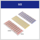 Set of 3 Diamond Sharpening Stones with grits 200, 300, 400 for knives, scissors, and tools.