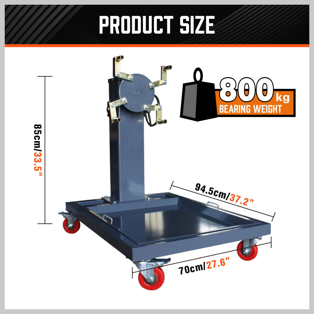 Super Heavy Duty 800kg Folding Engine Stand with a 1763lb capacity ...