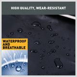 Set of 5 Color-Coded Multipurpose Storage Pouches - Zippered, Polyester, for Office, Tools, and Travel Organization