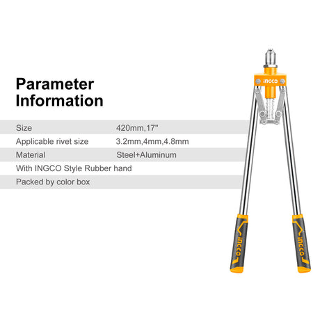 INGCO 17" Hand Riveter
