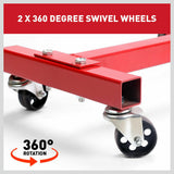 Industrial 1000lb Engine Stand with Adjustable Mounting Head and Durable Square Tube Frame