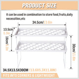 Stacking Stand for Kitchen Pantry Organization