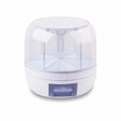 10KG Capacity 6in1 Rotating Grain Dispenser with Transparent Compartments for Dry Food and Rice Storage