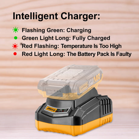 INGCO Battery Charger