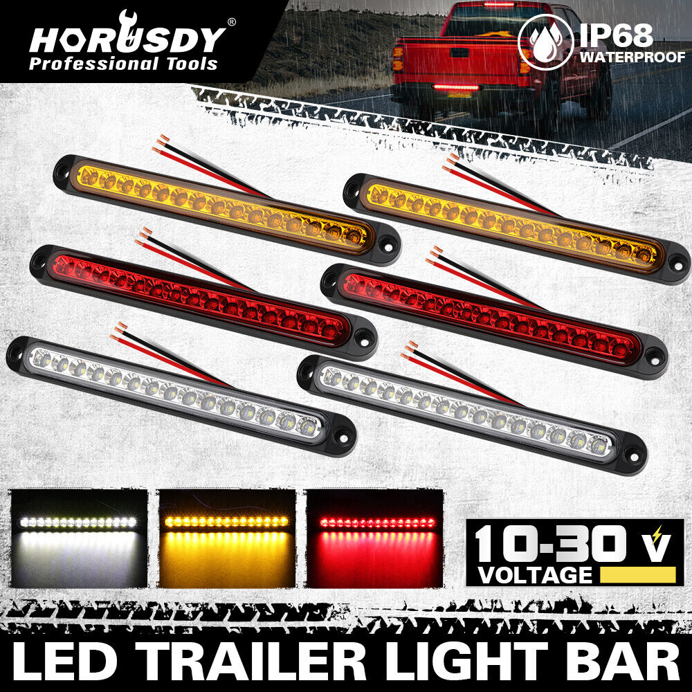 HORUSDY 6Pc 15 LED Tail Lights