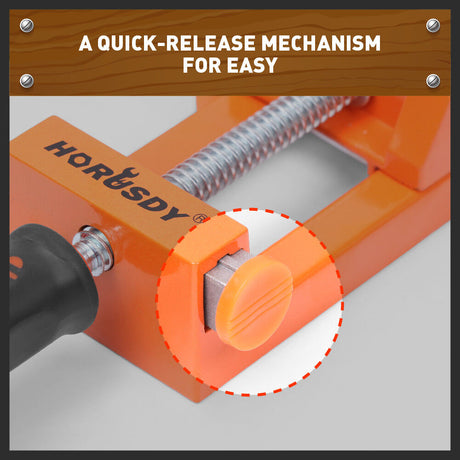 Durable 90° Degree Corner Clamp in Aluminium Alloy - Versatile for Welding, Woodworking, and DIY Projects with Quick Release Feature