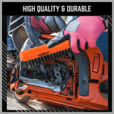 Durable 260mm Stainless Steel Wire Brush with Non-Slip Grip for Effective Surface Cleaning