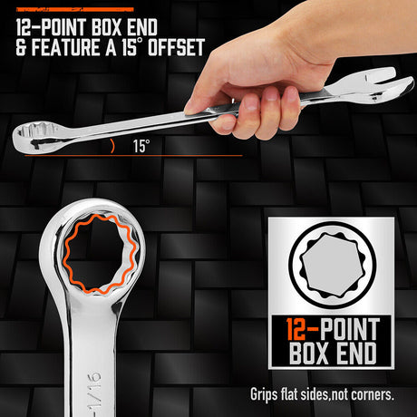 HORUSDY 6Pcs Extra Long Spanner Set