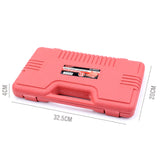 Professional 10-Piece Valve Spring Compressor Tool Kit with Adaptors, C Clamp, and Case for Engine Repair